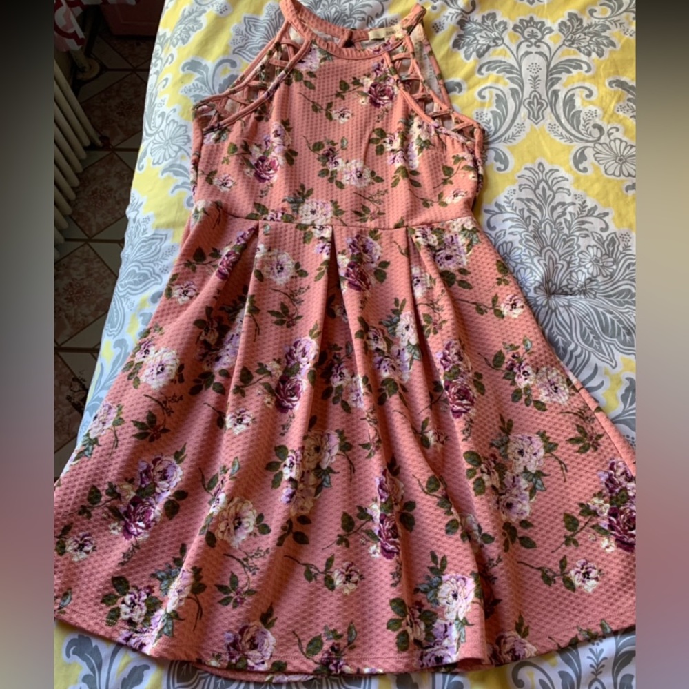 Dress is in excellent condition, just like new. Has only been worn once.